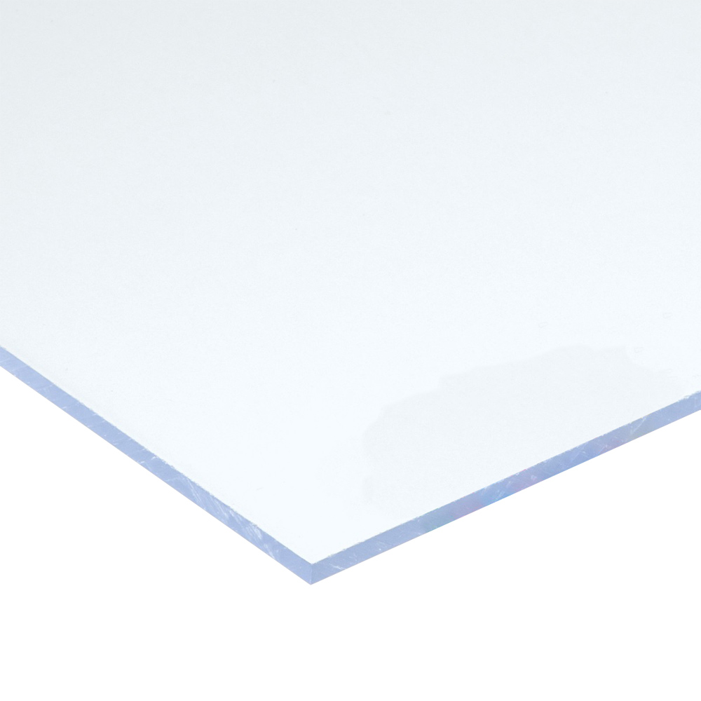 POLIVER Plexiglass Vetro Sintetico Trasparente 100x200 cm - Spessore 5 mm