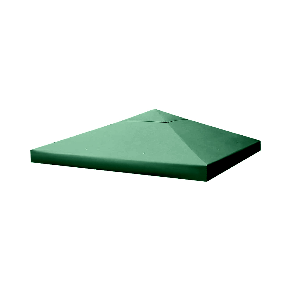 Top di Ricambio per Gazebo - Poliestere Verde - FERLIVING 3x3 mt