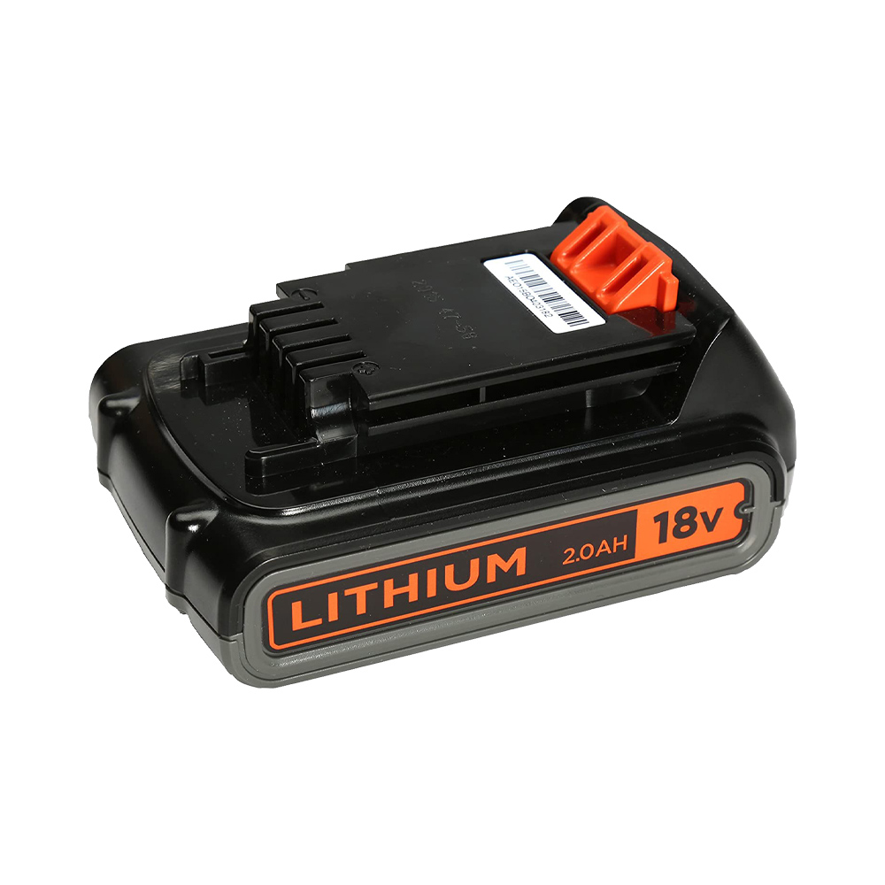 Batteria al Litio Ricaricabile 18V 2.0 Ah BLACK DECKER - Modello BL2018