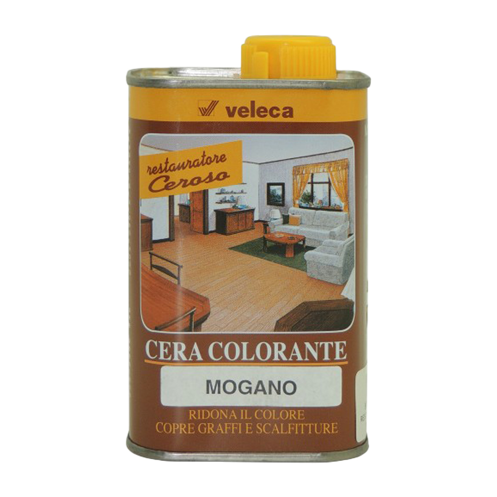 Restauratore Ceroso con Cera Api 250 ml VELECA - Mogano