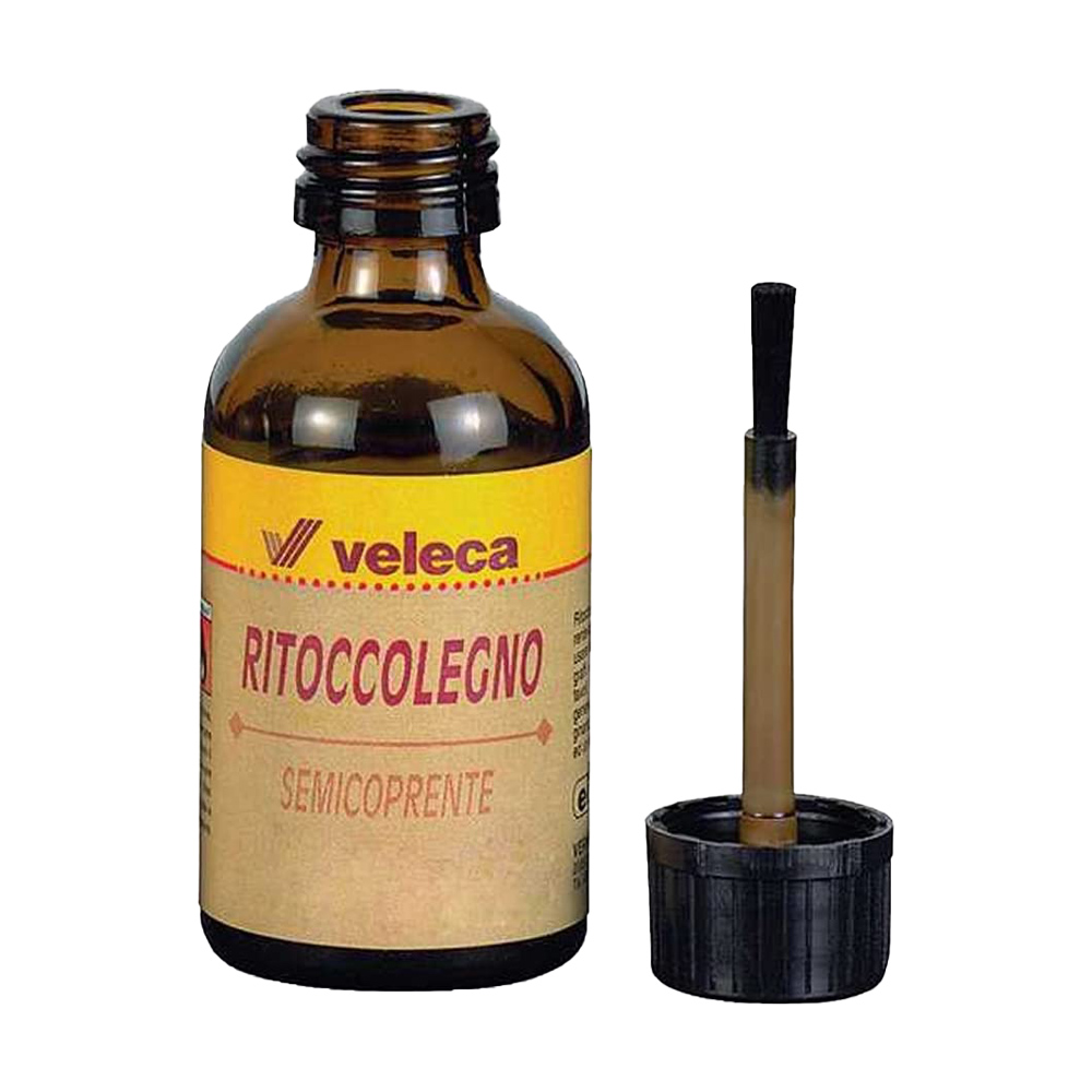 Ritoccolegno Semi-Coprente per Graffi e Scalfitture 25 ml VELECA - Wenge