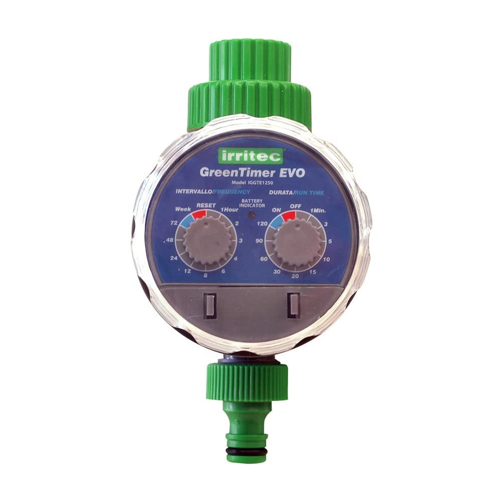 Programmatore a Pile per Irrigazione IRRITEC - Centralina GreenTimer Evo