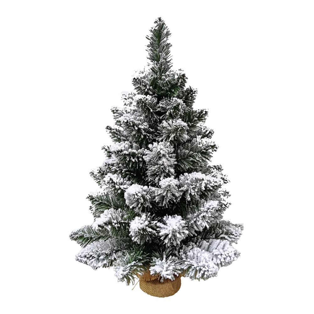 Pinetto di Natale da Scrivania Timmy Innevato 90 cm FERCOLOR - con 96 Rami