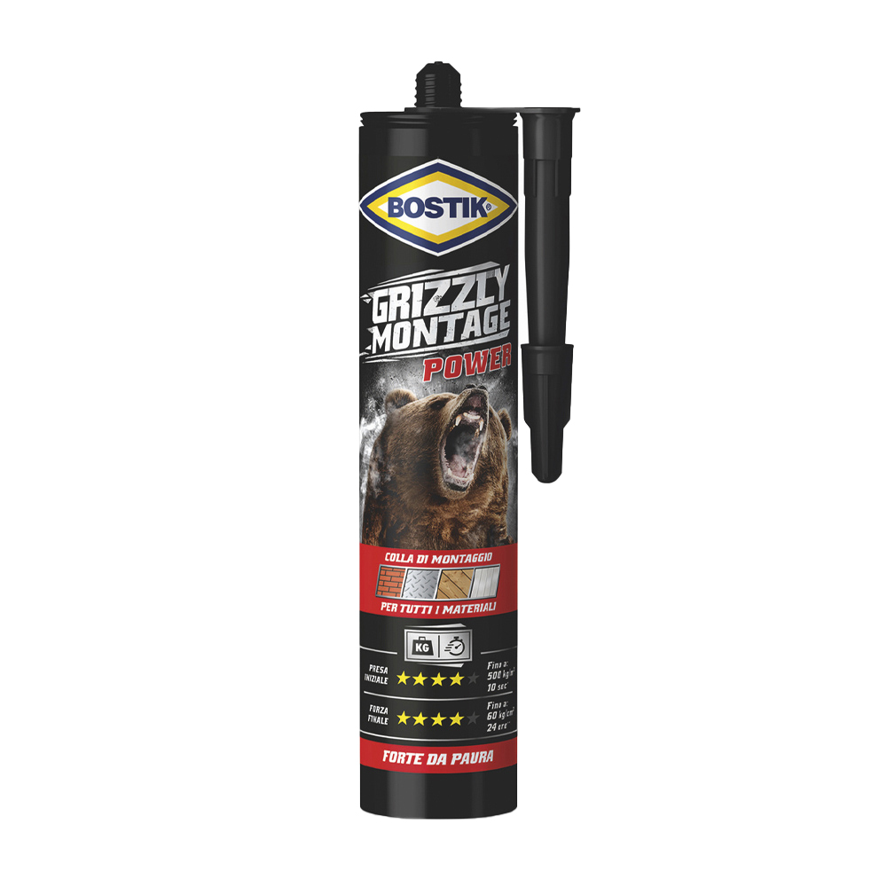 Colla di Montaggio Grizzly Montage Power BOSTIK 370 g