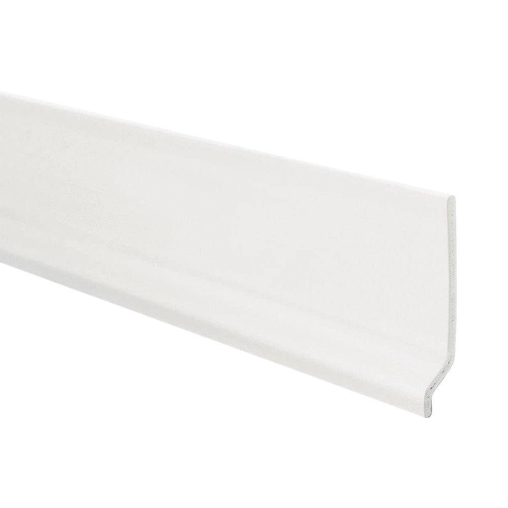 Battiscopa in PVC Espanso Bianco 70x9 mm - 2 metri lineari