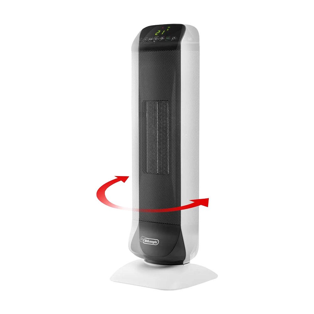 Termoventilatore Ceramico a Torre 1200-2000W DELONGHI con Telecomando