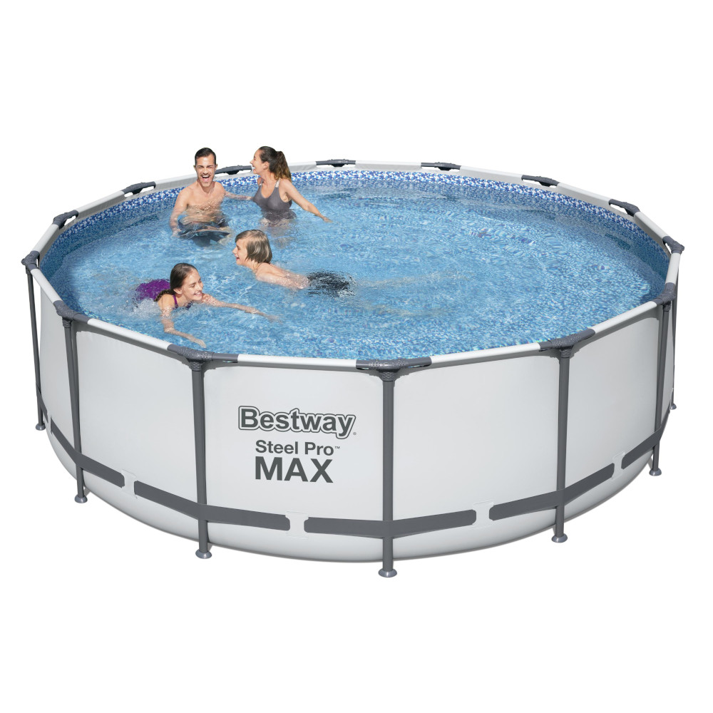 Piscina Fuori Terra BESTWAY Rotonda 5612X Steel Pro Max 427x122h cm