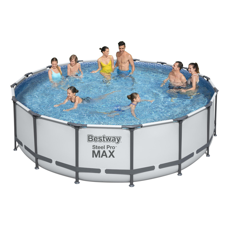 Piscina Fuori Terra BESTWAY Rotonda Steel Pro Max - 488X122h cm