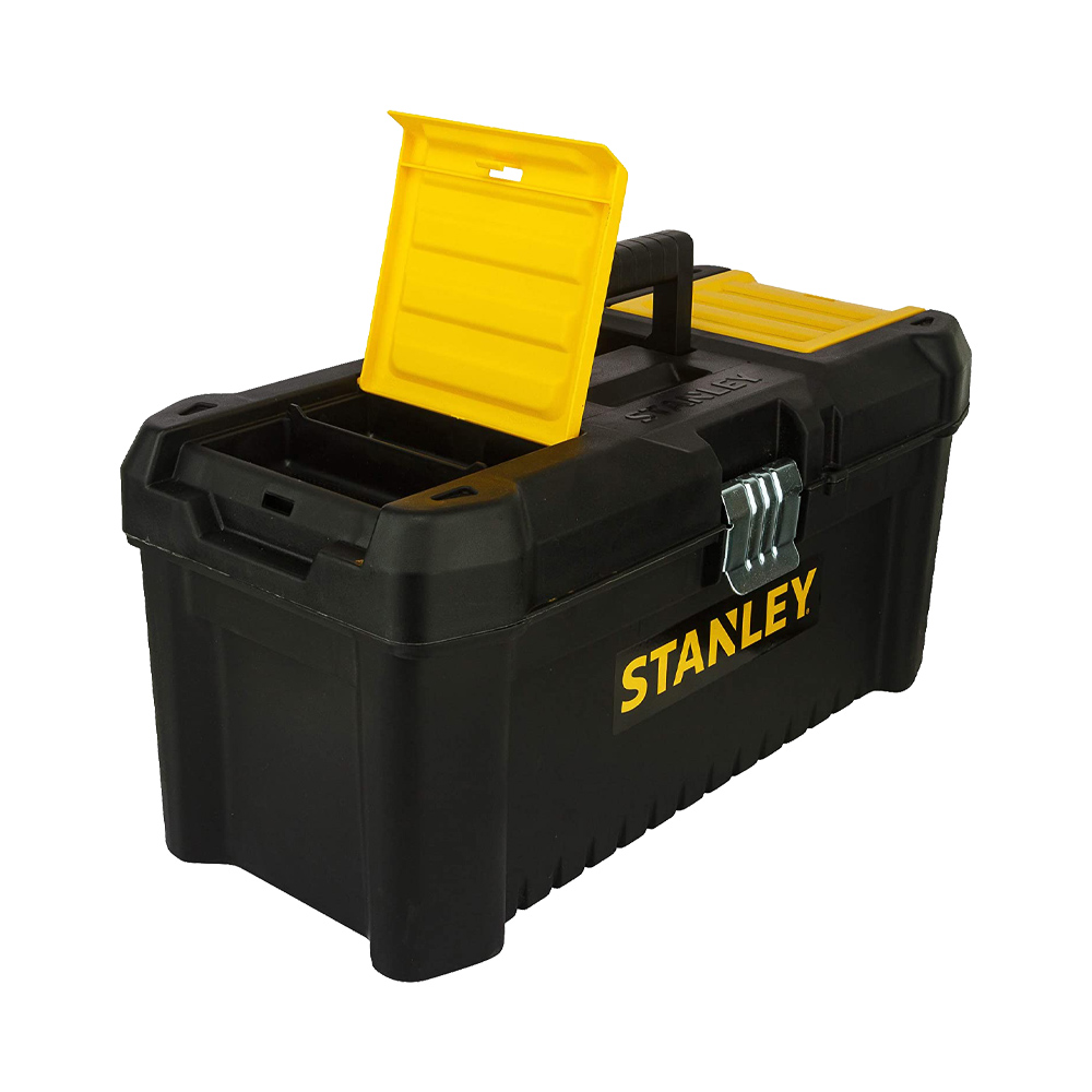 Cassetta portautensili stanley essential, 19, cerniere di