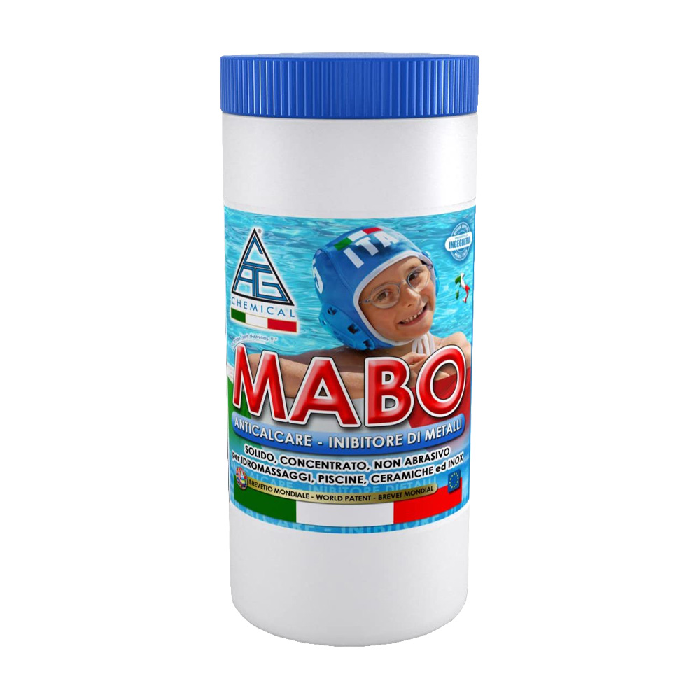 Anticalcare per Piscine Mabo CAG CHEMICAL 1 Lt - Sequestrante Solido