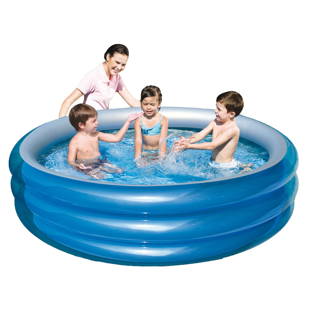 Piscina Gonfiabile Tonda Blu per bambini 51043 BESTWAY - 201x53h cm 