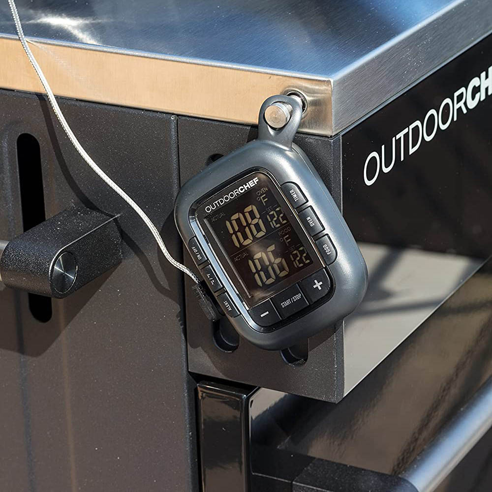 Termometro Elettrico per Barbecue con Timer Gourmet Check OUTDOORCHEF