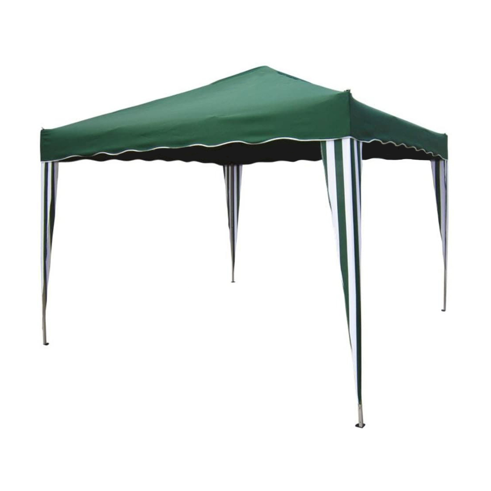 Gazebo in Acciaio da Giardino 300x300x250h cm FERLIVING - Verde