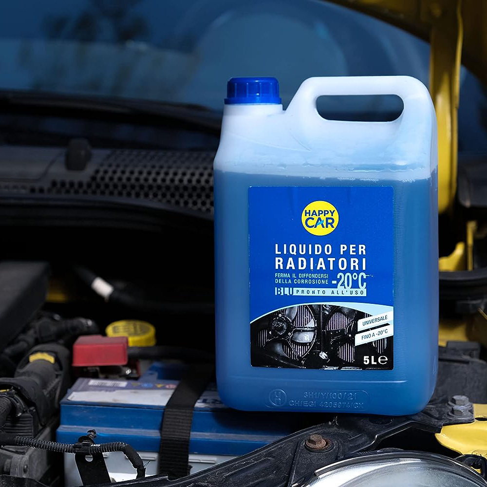 Liquido per Radiatori Universale Blu 5 Lt HAPPYCAR - Ferma la Corrosione