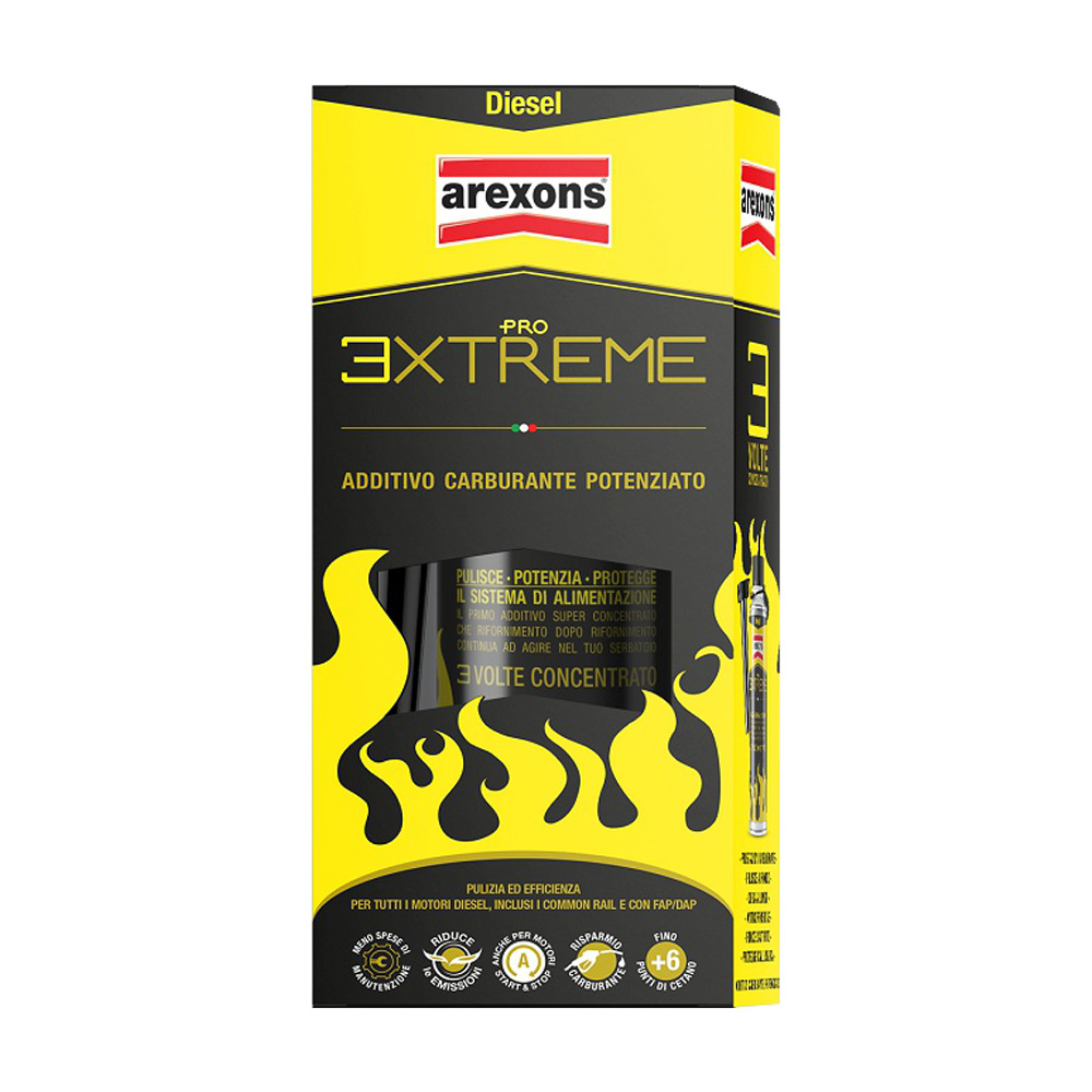 Additivo Pro-Extreme Diesel AREXONS 325 ml - Tripla Concentrazione