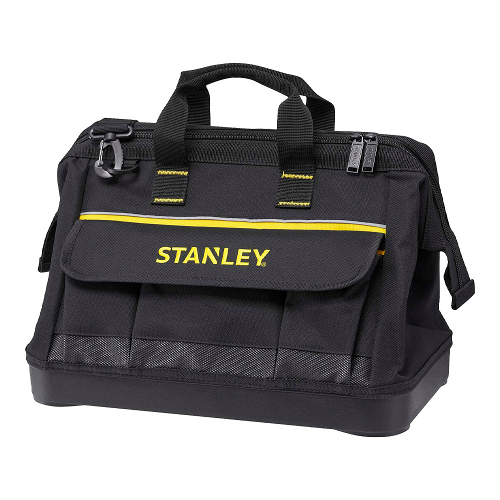 Borsa Portautensili in Tessuto 40 cm STANLEY - Base in Plastica Rinforzata