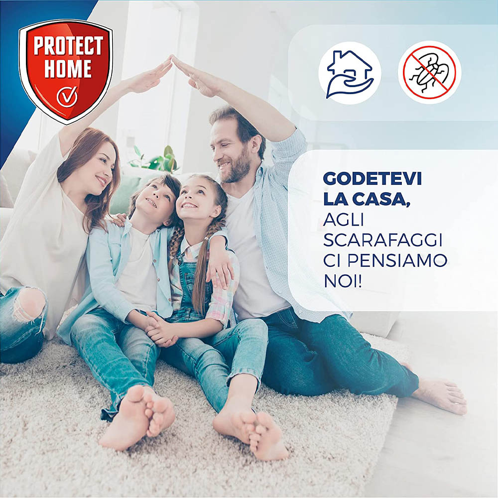 Esca Insetticida Fastion Gel Scarafaggi PROTECT HOME - Siringa da 20 gr