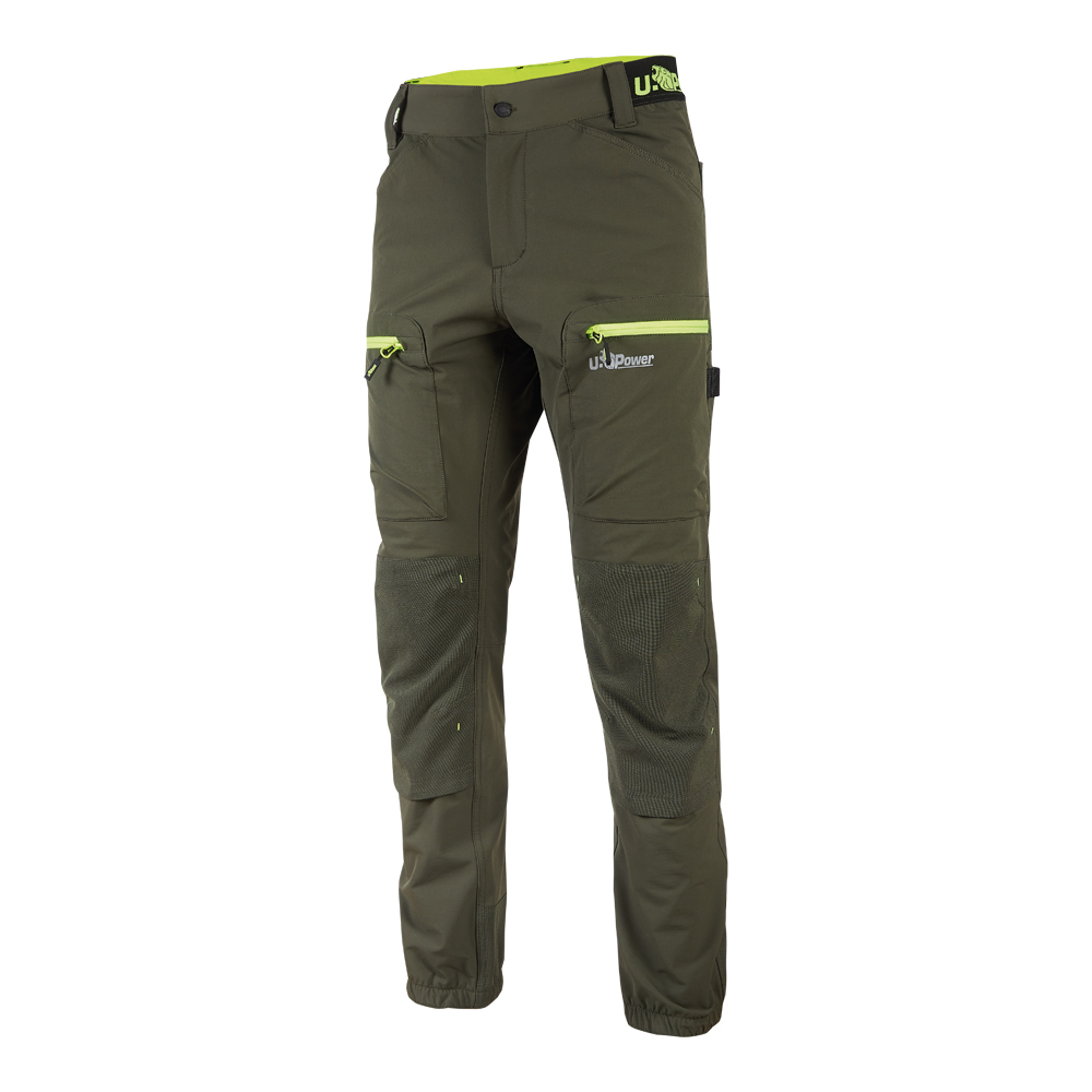 Pantaloni da Lavoro U-Supremacy Horizon Dark Green U-POWER - Taglia M