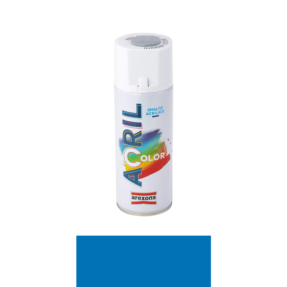 Smalto Spray Acril Color AREXONS 400 ml - Blu Traffico RAL 5017