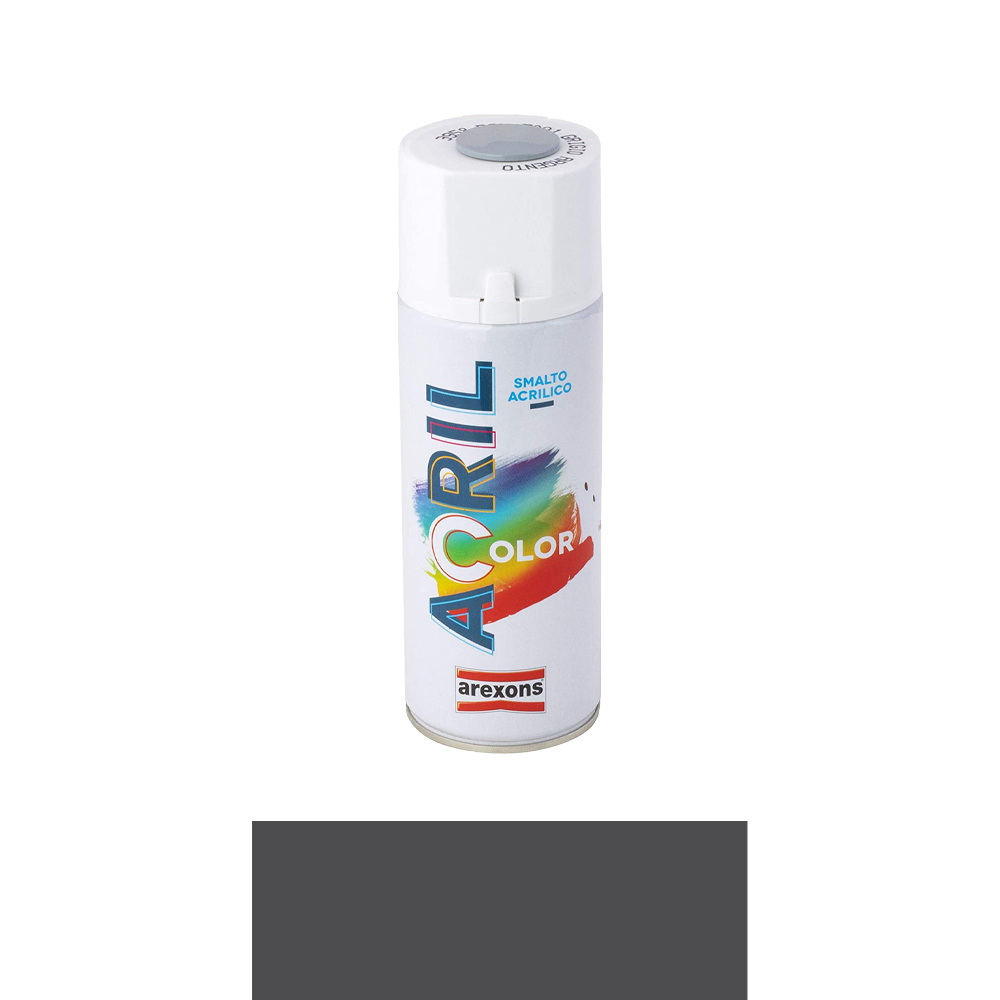 Smalto Spray Acril Color AREXONS 400 ml - Grigio Argento RAL 7016