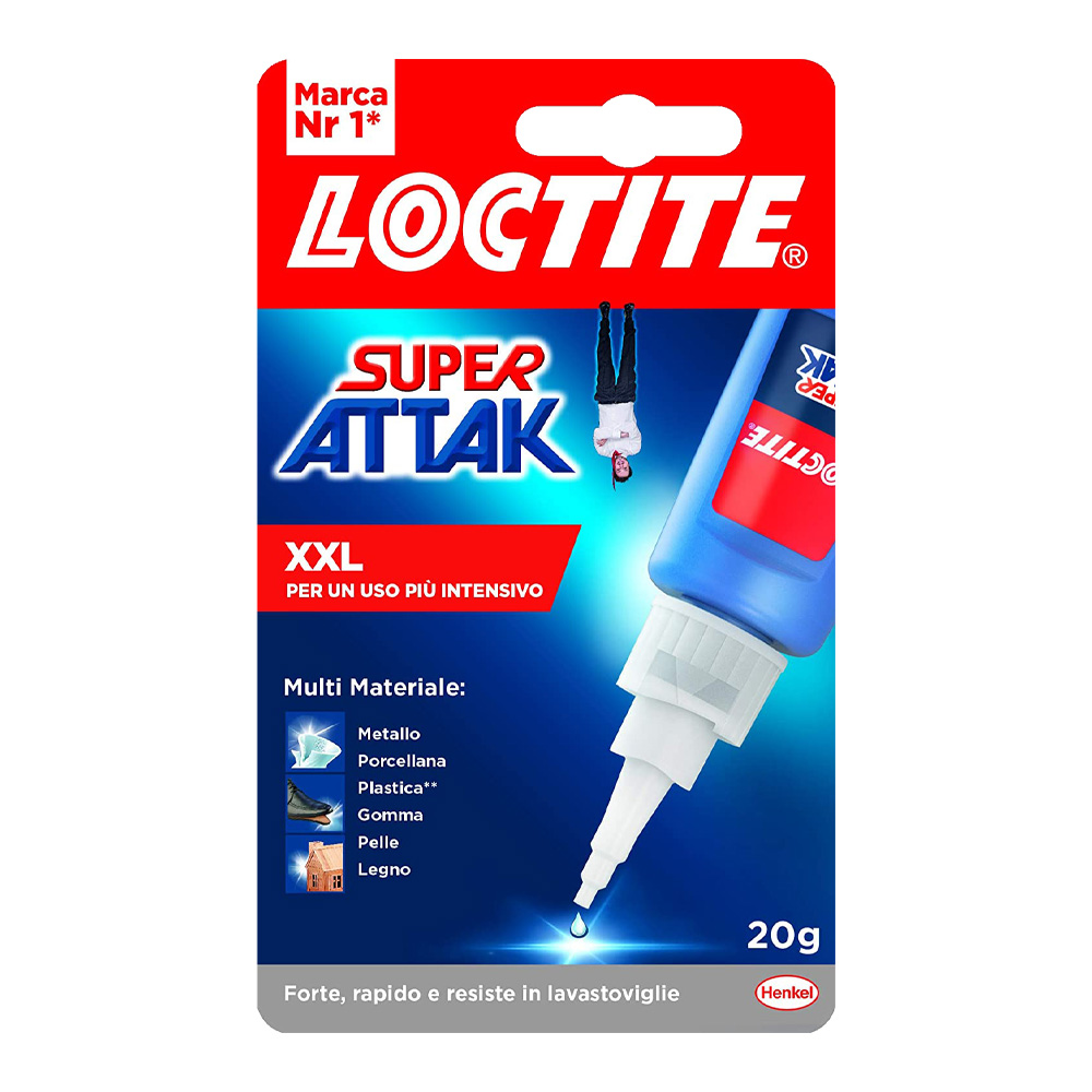 Adesivo Universale Istantaneo Super Attak Professional LOCTITE 20 g