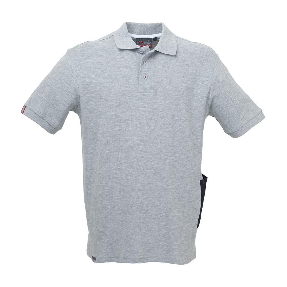 Polo Maniche Corte Enjoy Gap Grey Silver U-POWER - Taglia M