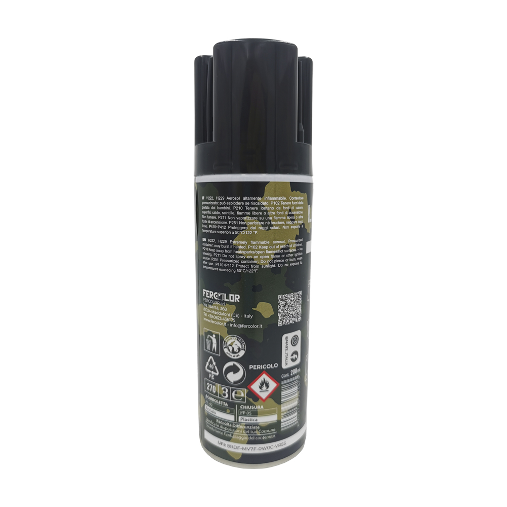 Lubrificante Olio Protettivo per Armi LUBRIGUN NA92 PRO 200 ml