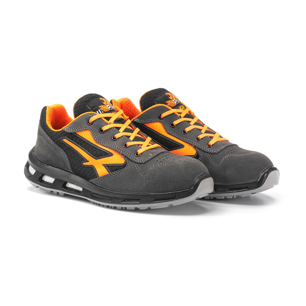 Scarpa Antinfortunistica Bassa Red Lion Orange Tg.45 U-POWER - S1P SRC ESD