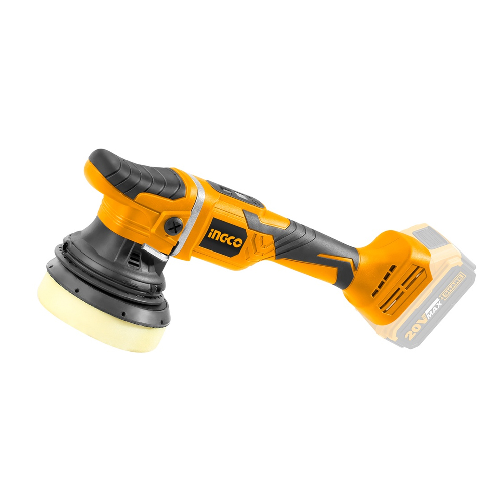 Lucidatrice a batteria brushless 20v ingco - diametro tampone 125 mm.