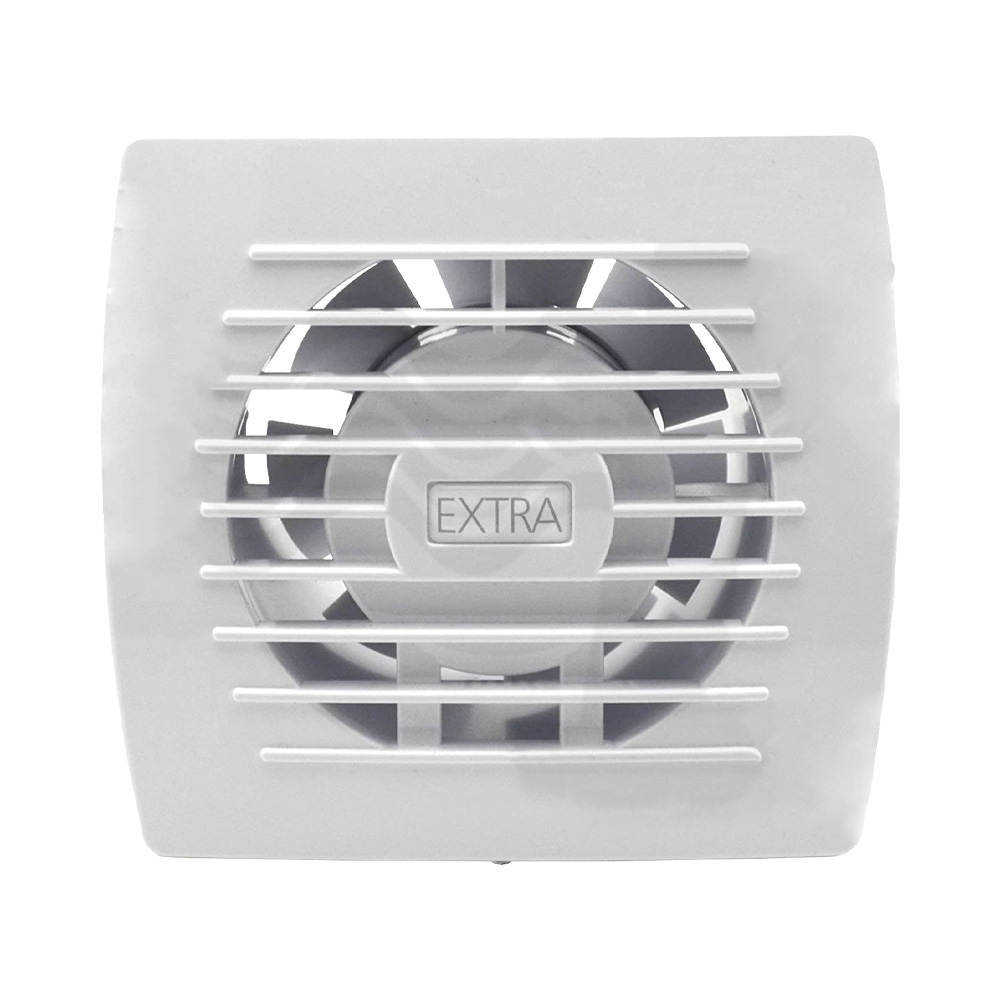 Aspiratore Elettrico da Incasso Tornado 15W Bianco - Diametro Ventola 100 mm