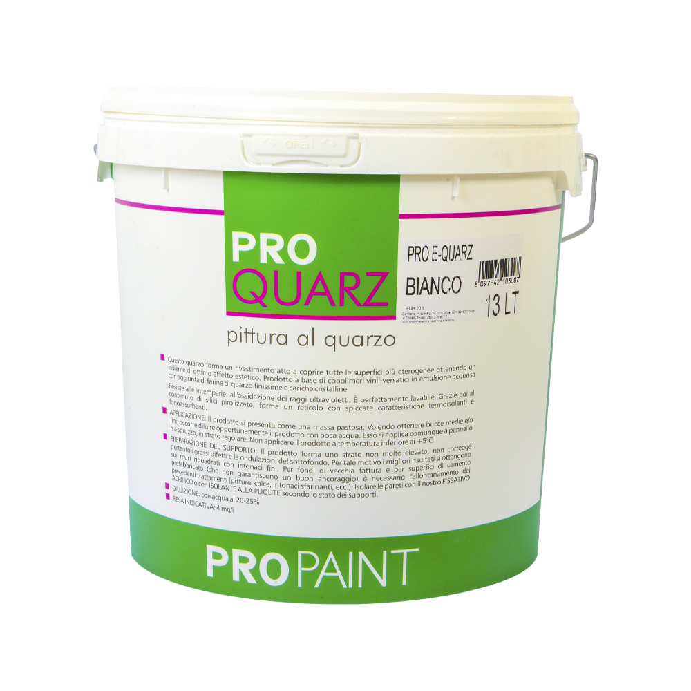 Pittura Lavabile al Quarzo Pro Quarz PROPAINT 13 Lt